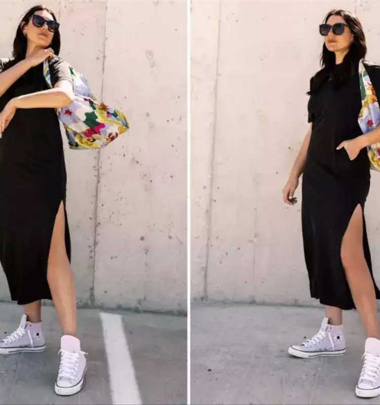 Spring Trendy Outfits with Converse Canvas Sneakers
