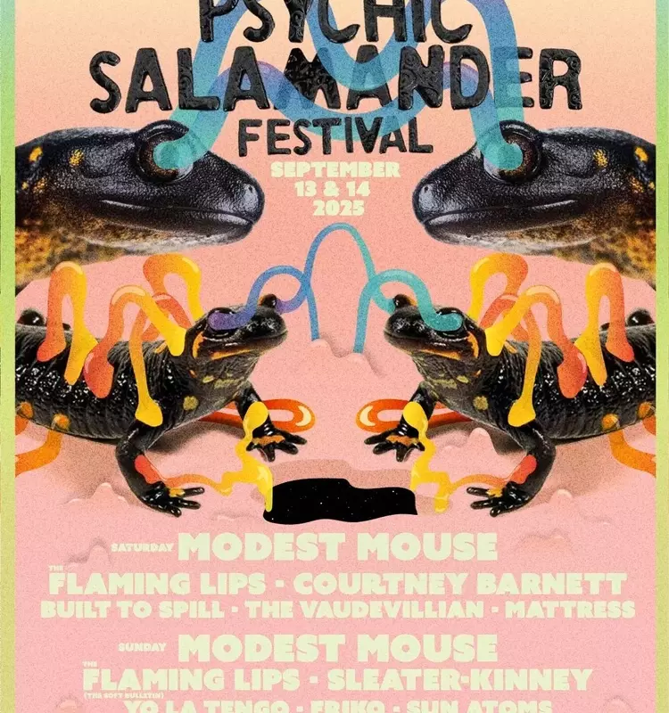 Debut of the Psychic Salamander Festival by Modest Mouse