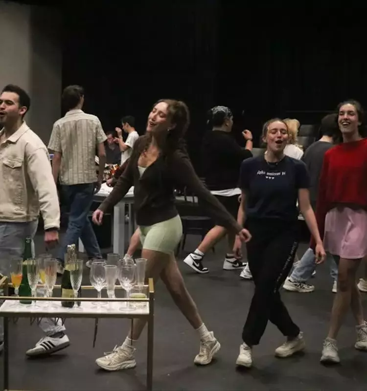 Elon University's Theatrical Journey Through Time in "Merrily We Roll Along"