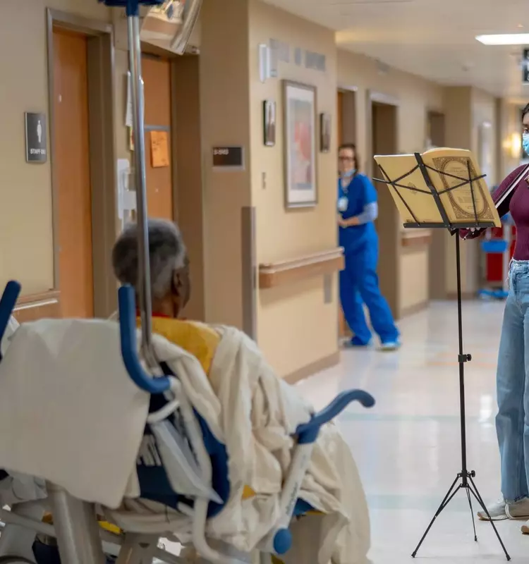 Students Bring Melody to Hospital Halls: A Heartwarming Initiative