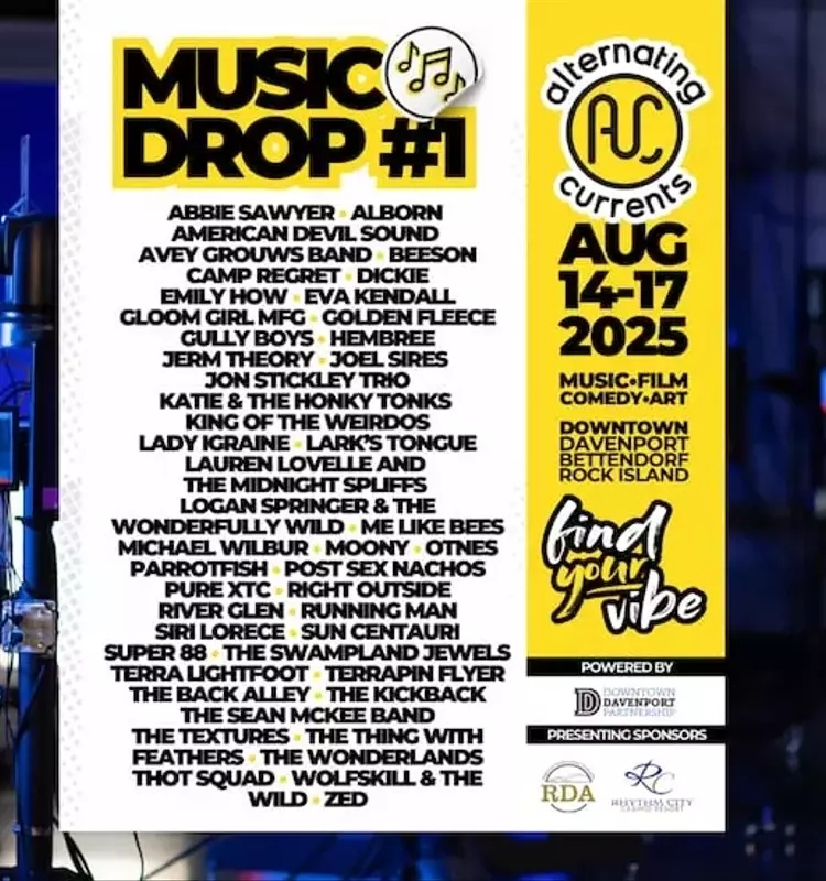 Quad Cities Set to Vibrantly Celebrate Creativity with Alternating Currents Festival