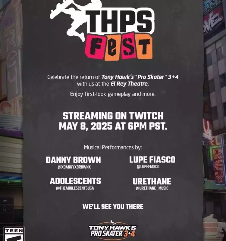 Activision Unveils THPS Fest: A Musical Celebration for the Upcoming Game Remake