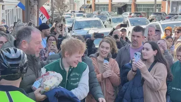 Ed Sheeran's Visit Inspires Ipswich Community in New Music Video