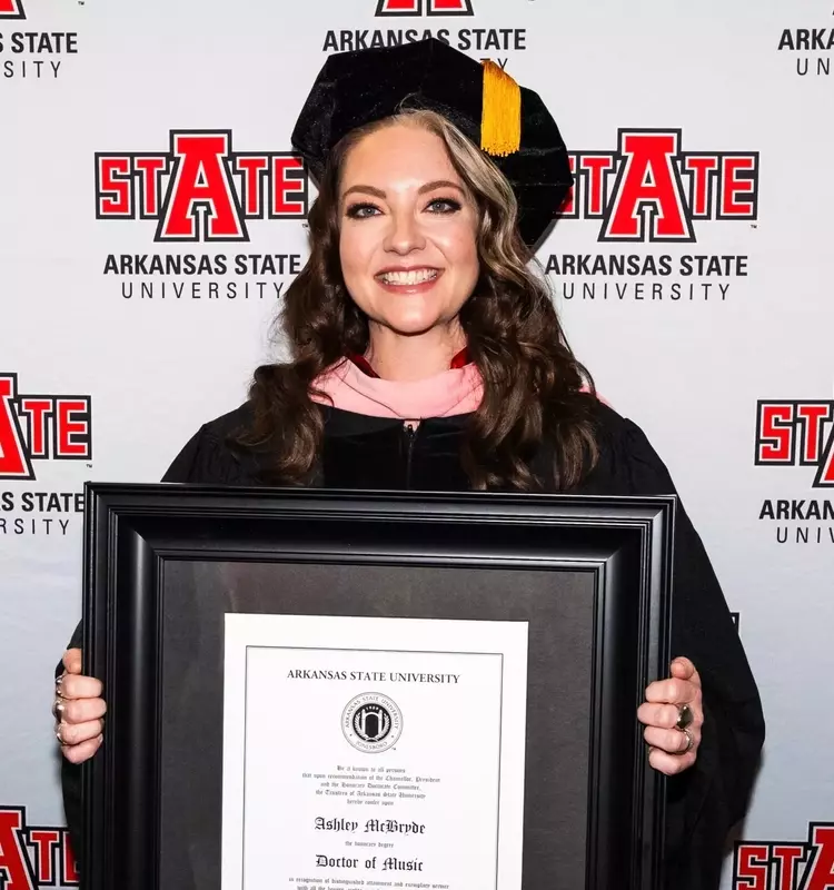 Ashley McBryde Honored with Doctorate of Music