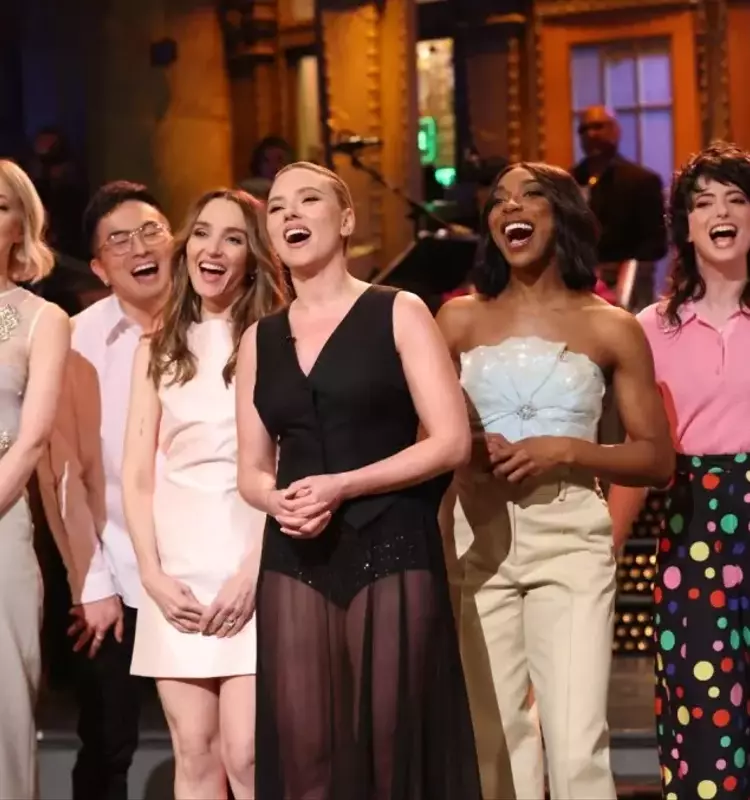 Scarlett Johansson Celebrates SNL's 50th Season with a Musical Twist