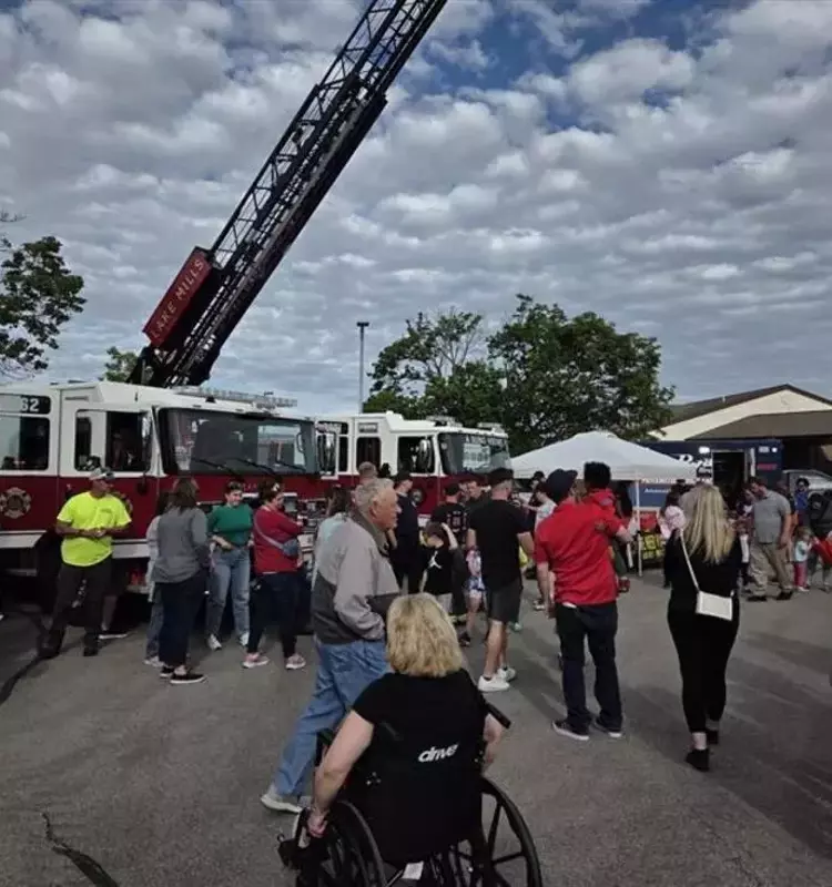 Community Unites for Interactive Emergency Vehicle Showcase