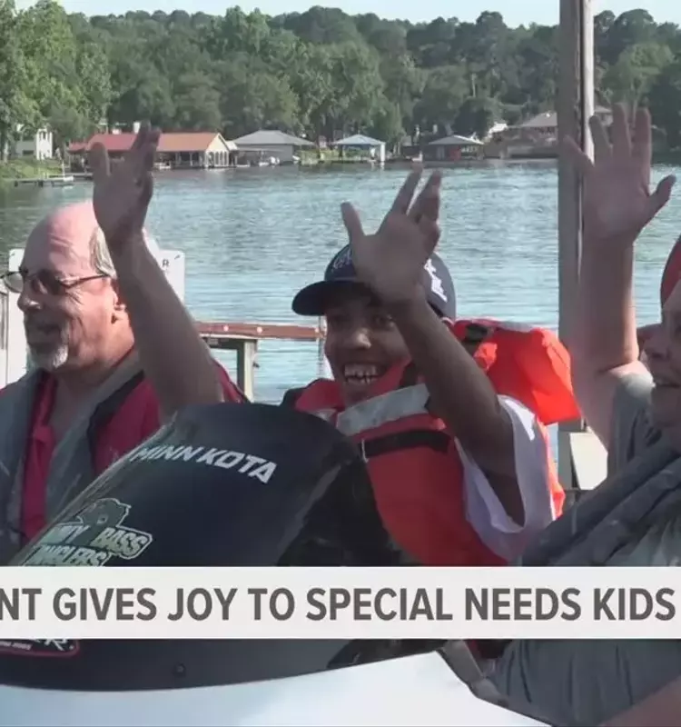 A Special Day of Fishing for Children with Unique Needs