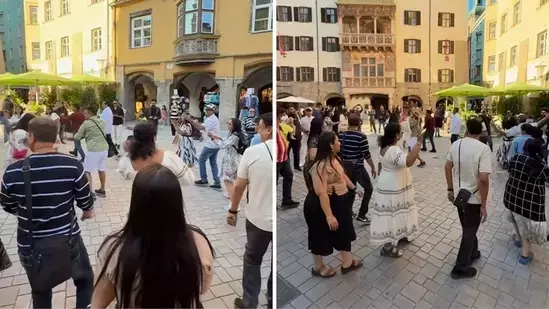 Indian Tourists Spark Controversy with Cultural Display in Austria