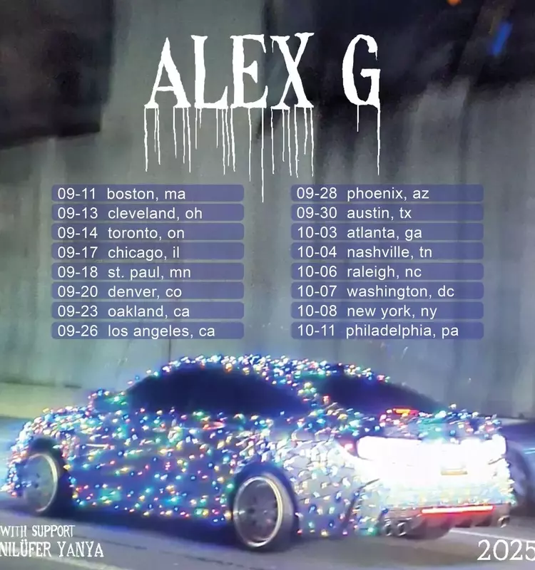 Alex G Unveils New Single "June Guitar" and Expands Tour Dates