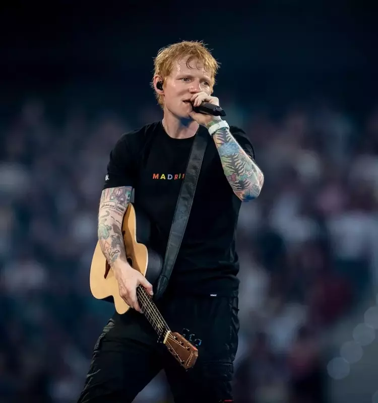 Ed Sheeran Surprises German Crowd with Wheatus Collaboration