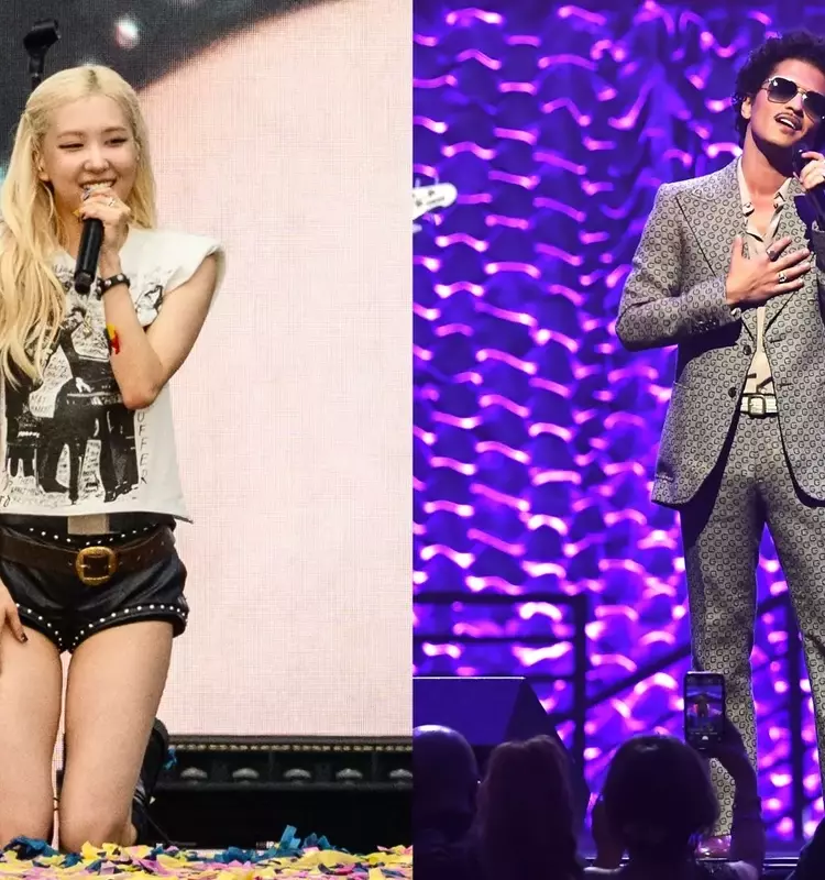 Rosé and Bruno Mars Electrify Blackpink's Los Angeles Stage with 'Apt.' Performance