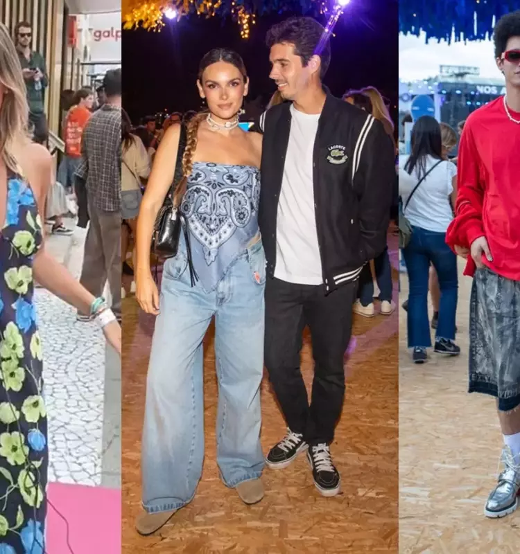 Celebridades Revelam Escolhas de Estilo para o NOS Alive 2025