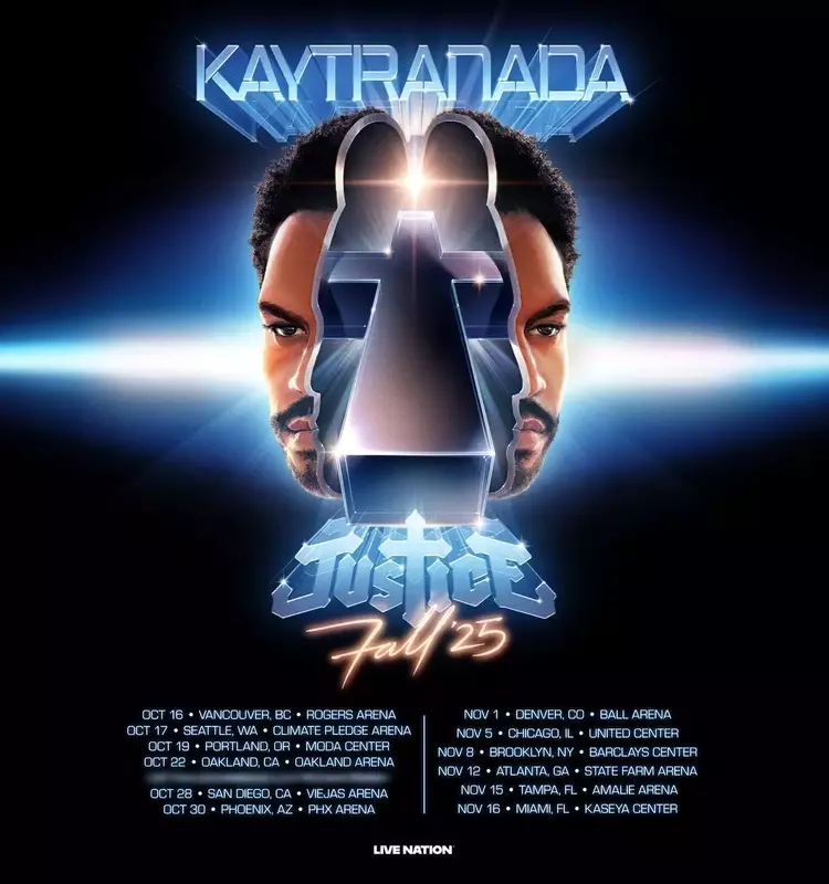 Electronic Music Powerhouses Kaytranada and Justice Announce Joint North American Tour
