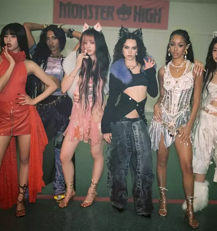 Katseye Unleashes Monster High Reimagination of 'Fright Song'