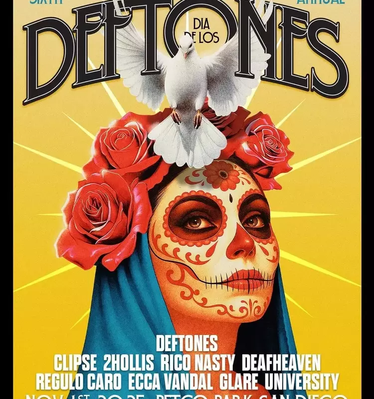 Deftones Announce 2025 Dia de los Deftones Festival Lineup