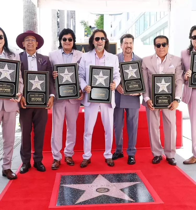 Los Bukis Honored on Hollywood Walk of Fame, Dedicating Star to Immigrant Community