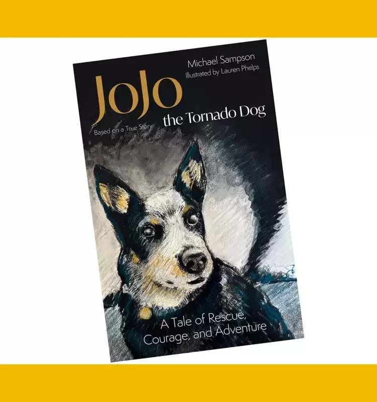 A Heartwarming Tail: "JoJo the Tornado Dog" Chronicles a Rescue Dog's Journey and Advocates for Animal Welfare