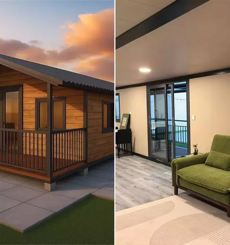 Embracing Compact Living: A Family's Journey to a Four-Bedroom Prefab Home