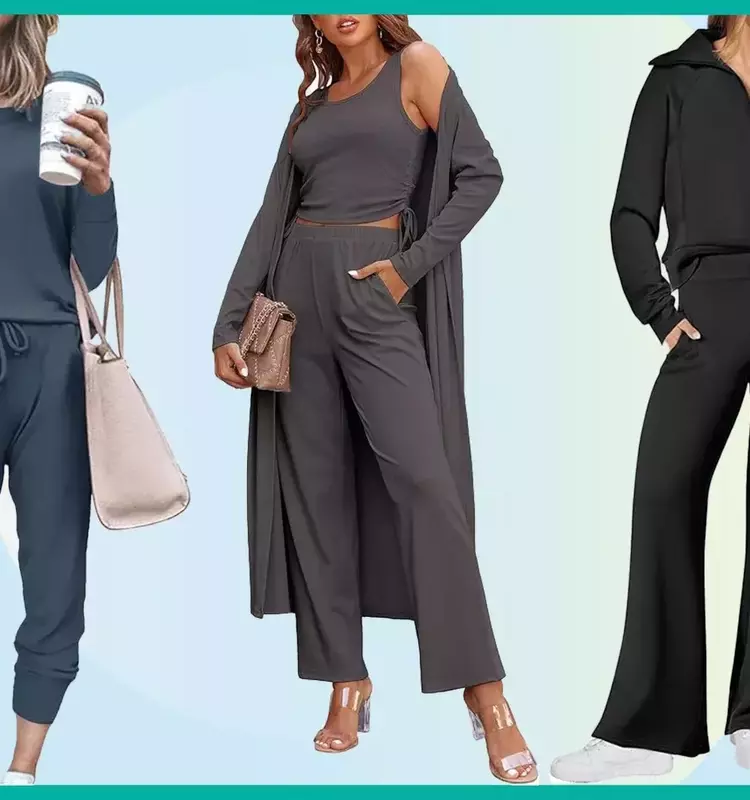 Comfortable and Stylish Fall Lounge Sets Under $40 for Moms