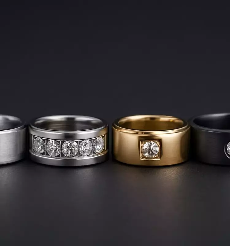 Men’s Diamond Bands: Redefining Modern Elegance
