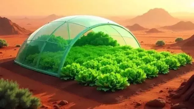 Los retos del cultivo de lechugas en Marte: lecciones para la agricultura espacial