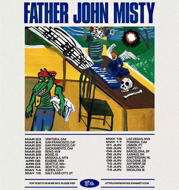 Father John Misty Announces Extensive 2026 Tour Dates