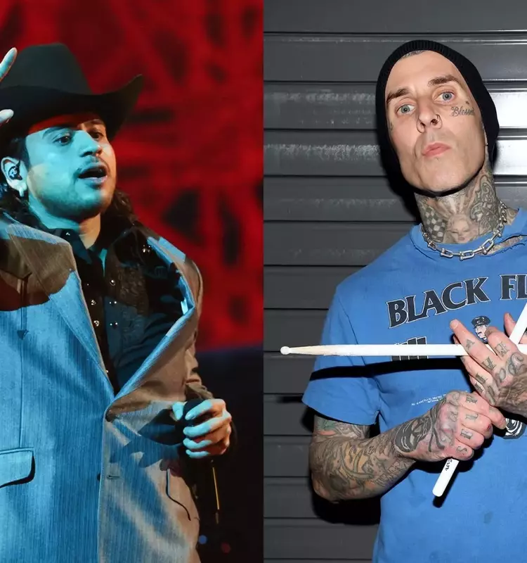 Travis Barker Joins Fuerza Regida for Explosive Drum Solo at Don't Fall in Love Fest