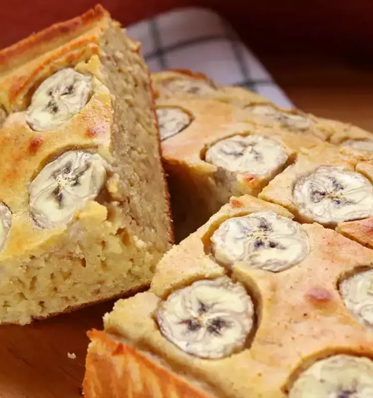 Delicioso Pastel de Plátano y Yogur: Una Receta Saludable sin Harinas Refinadas