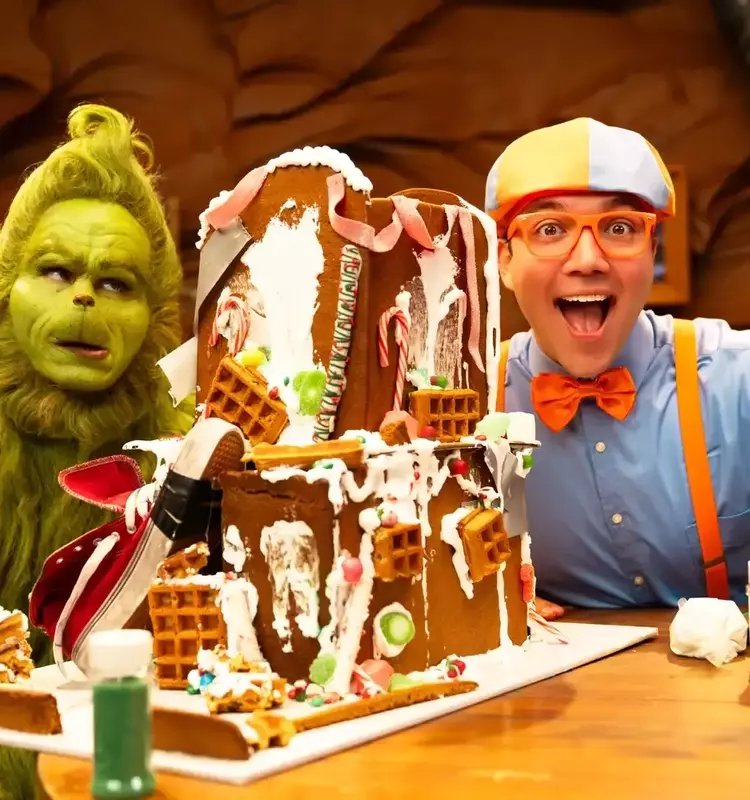 Beloved Children's Characters Blippi and Dr. Seuss Characters Unite for Educational Content