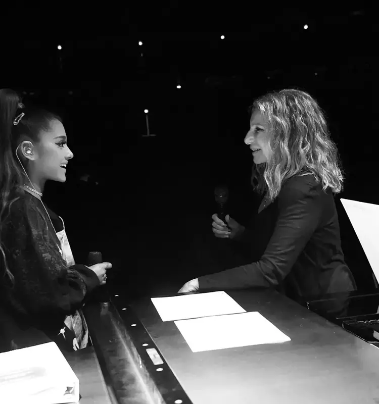 Barbra Streisand Praises Ariana Grande's Talent and Collaboration