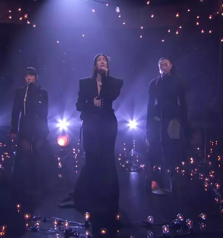 KPop Demon Hunters Stars Deliver Enchanting Performance on Jimmy Kimmel Live