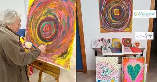 Impulso Creativo para Pacientes de Alzheimer: El Programa 'Espacio Arte'
