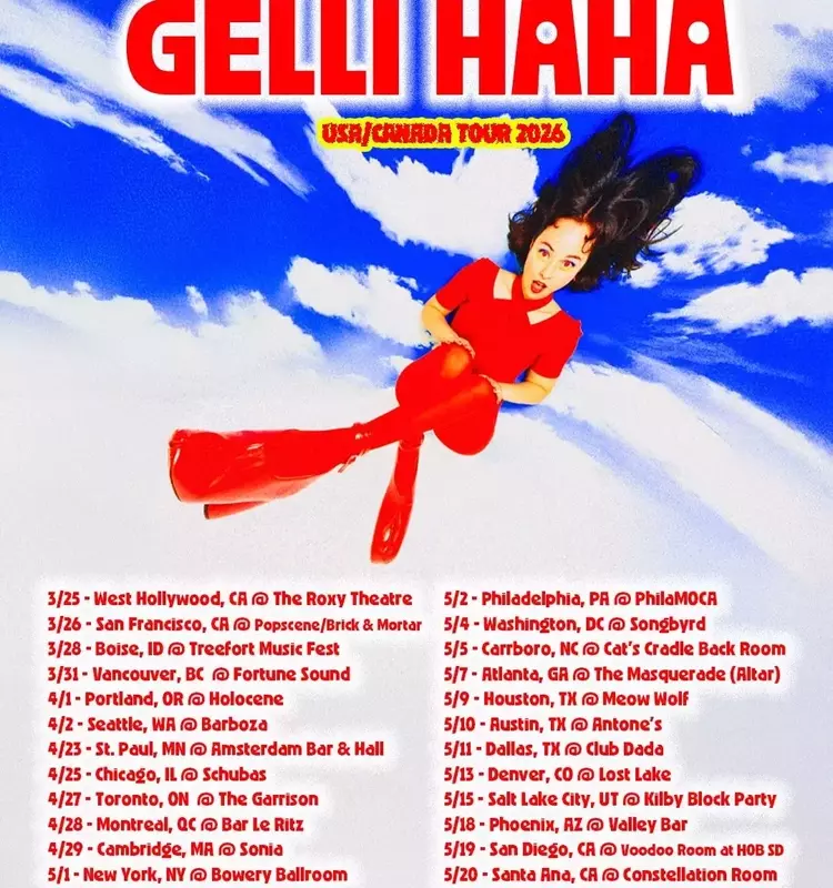 Gelli Haha Announces North American and European Tour Dates for 2025