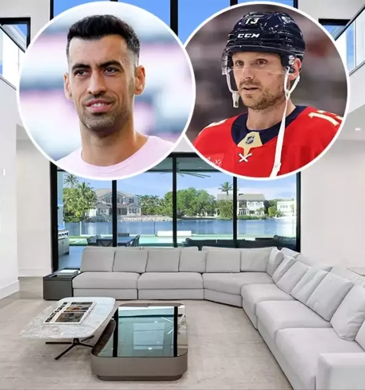 NHL Star Sam Reinhart Acquires MLS Icon Sergio Busquets' Florida Estate for $9 Million