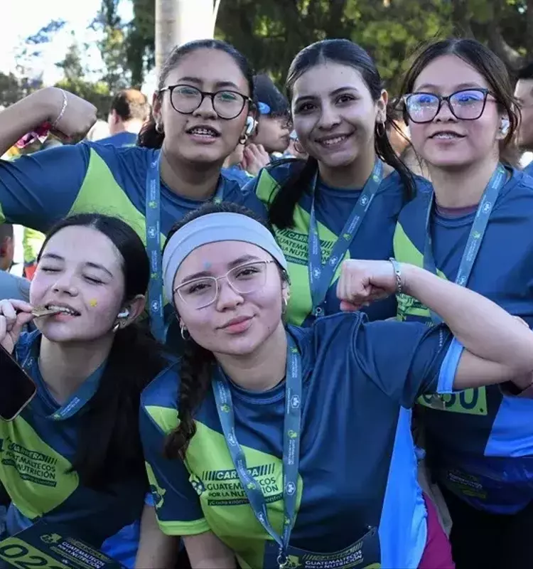 Carrera solidaria impulsa la erradicación de la desnutrición en Guatemala