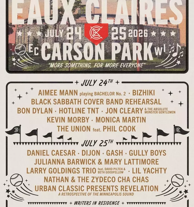 Eaux Claires Festival Unveils Star-Studded Lineup for 2024 Return
