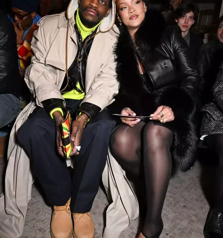 Rihanna Reimagines Footless Tights as a Chic Fashion Statement
