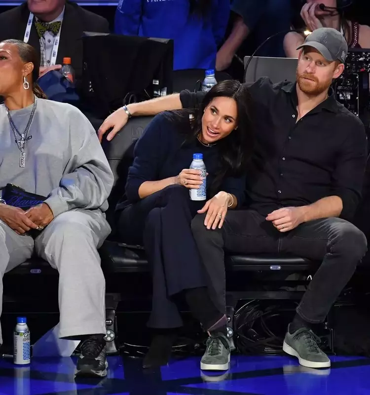 Meghan and Harry's Courtside Style at NBA All-Star Game