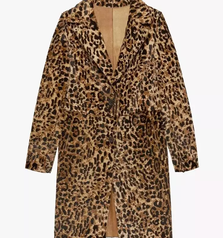 Leopard Print Outerwear Reigns Supreme in Spring 2026 Fashion