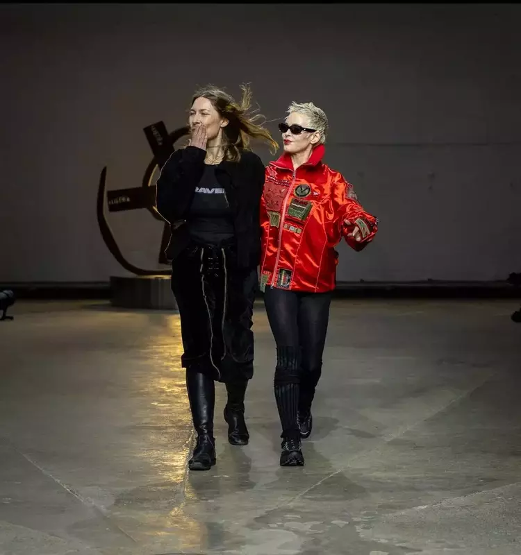 Marie Lueder's London Fashion Week Kick-off: A Fusion of Fashion and Underground Rave Culture