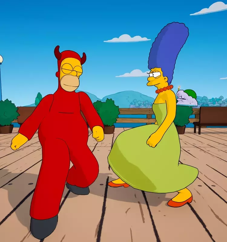 AI Homer Simpson Covers Flood File-Sharing Network