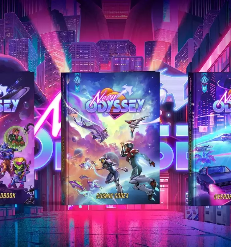 Neon Odyssey: A Synthwave D&D Adventure