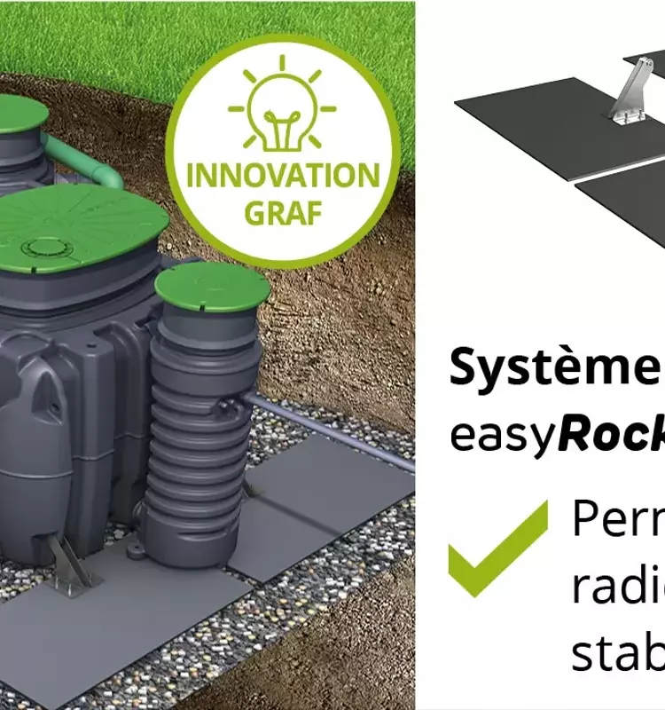 Assainissement Révolutionnaire : easyRock, le Filtre Compact Ultra-Plat de GRAF