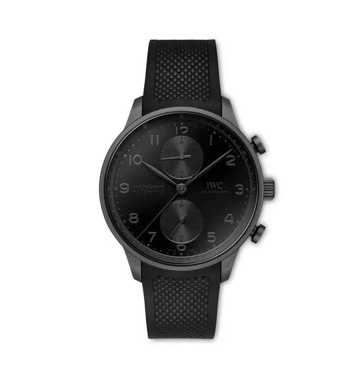 Ed Sheeran Debuts IWC Portugieser Chronograph Ceratanium at Melbourne Concert