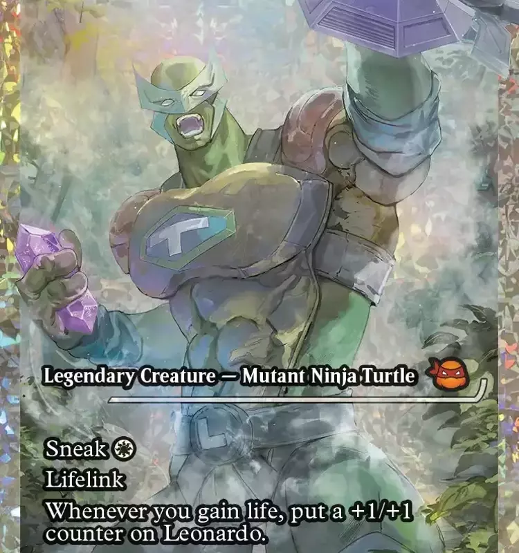 The Obscure Anime Origins of a New 'Magic: The Gathering' TMNT Card
