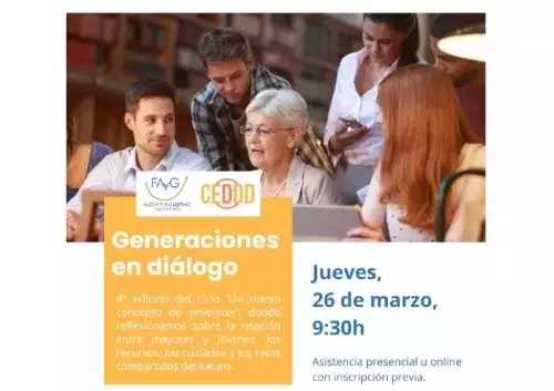CEDDD y Fundación Alicia y Guillermo organizan la IV jornada 'Una nueva forma de envejecer'