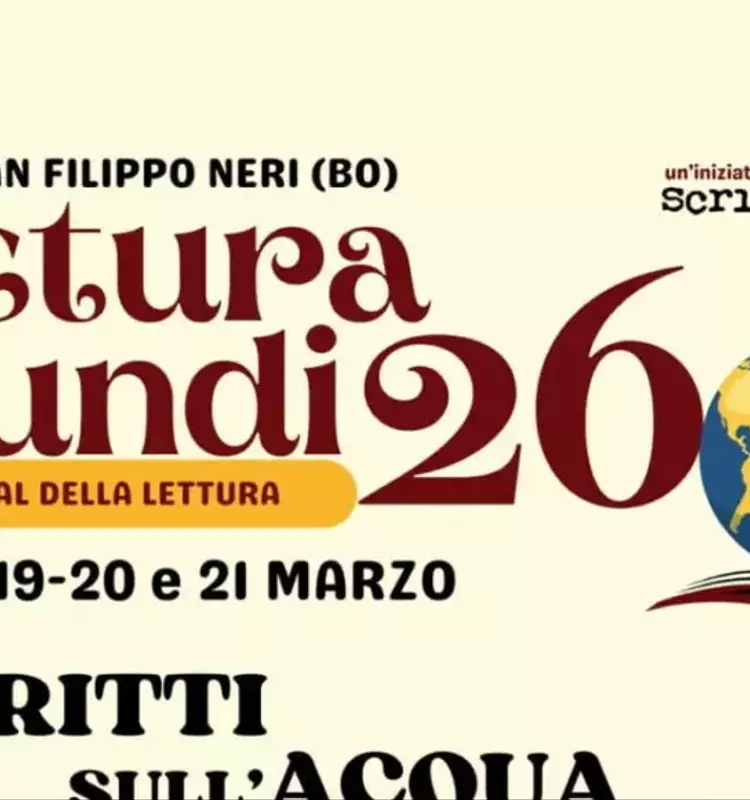 Lectura Mundi 2026: La Celebrazione Letteraria Dell'Acqua A Bologna