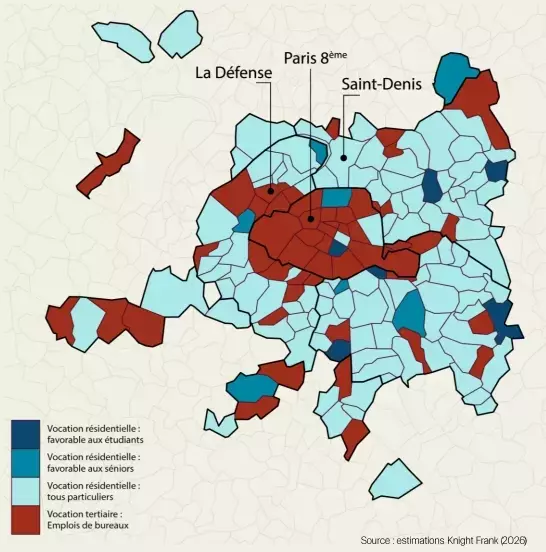 La réaffectation des espaces de bureaux, une réponse à la crise du logement ?