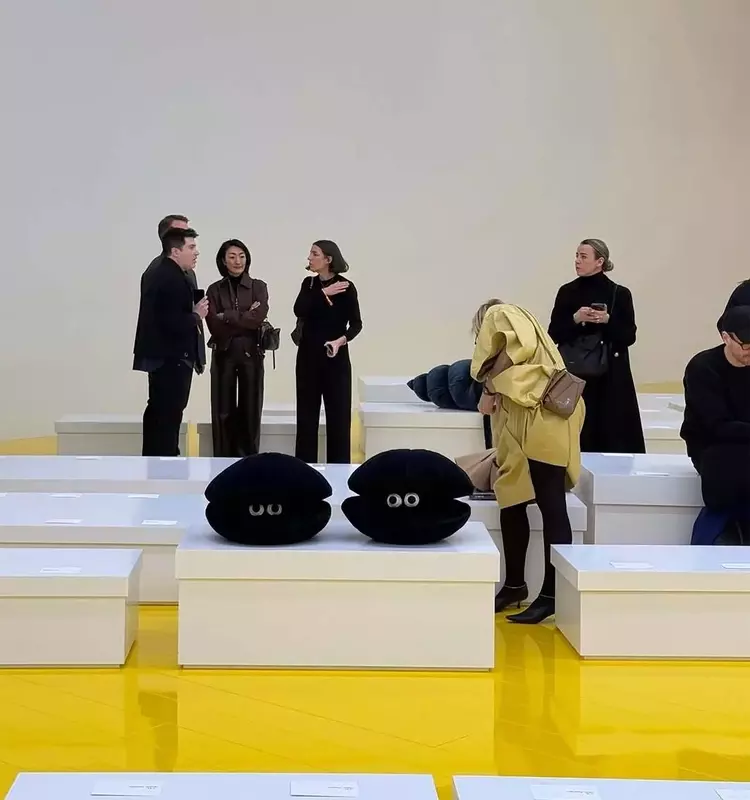 Loewe's Whimsical Front Row: When Plushies Take Center Stage at Fashion Week