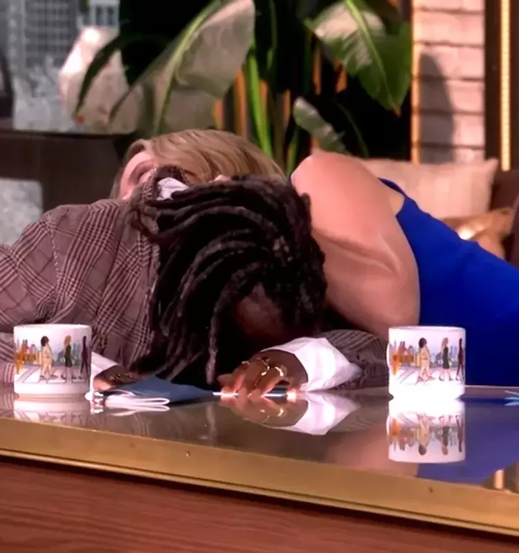 Whoopi Goldberg and Sara Haines' Hilarious Collapses on 'The View'